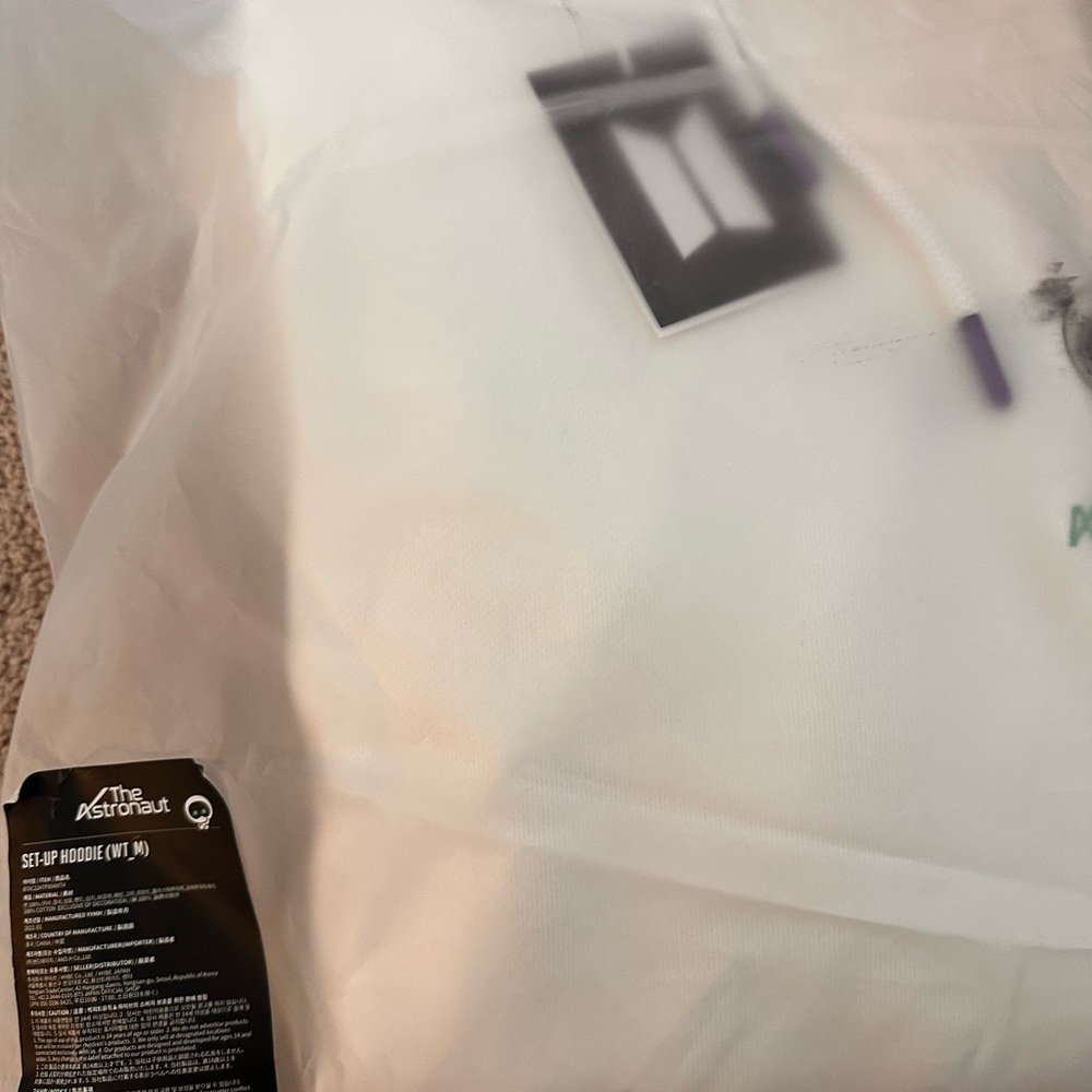 BTS Jin Hoody The Astronaut - Original Merch - Picture 8 of 9